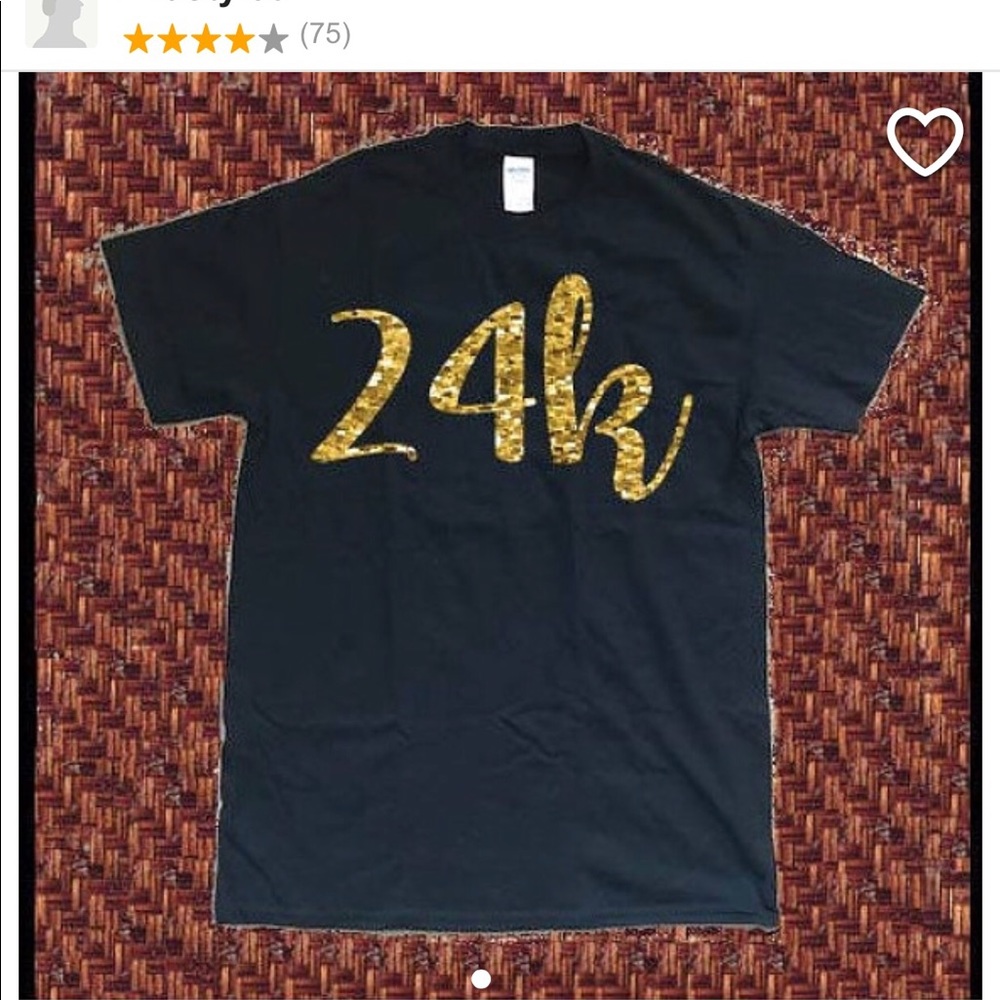 Bruno Mars 24k Gold concert t-shirts